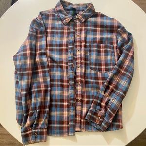 Button down flannel MAKE AN OFFER